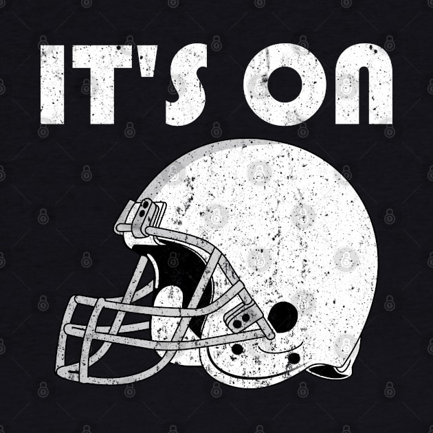 It's ON Football fan helmet by alcoshirts